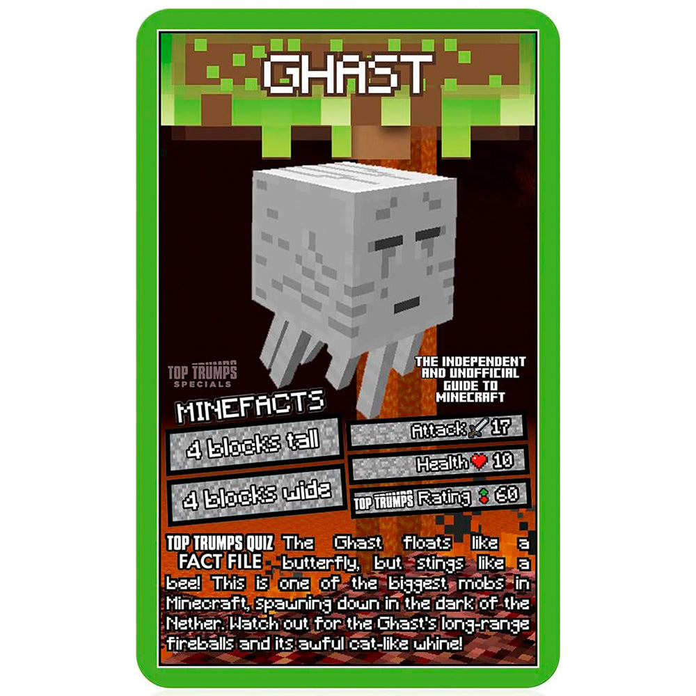 Winning Moves Top Trumps - Independent & Unofficial Guide To Minecraft New 2020 Eng