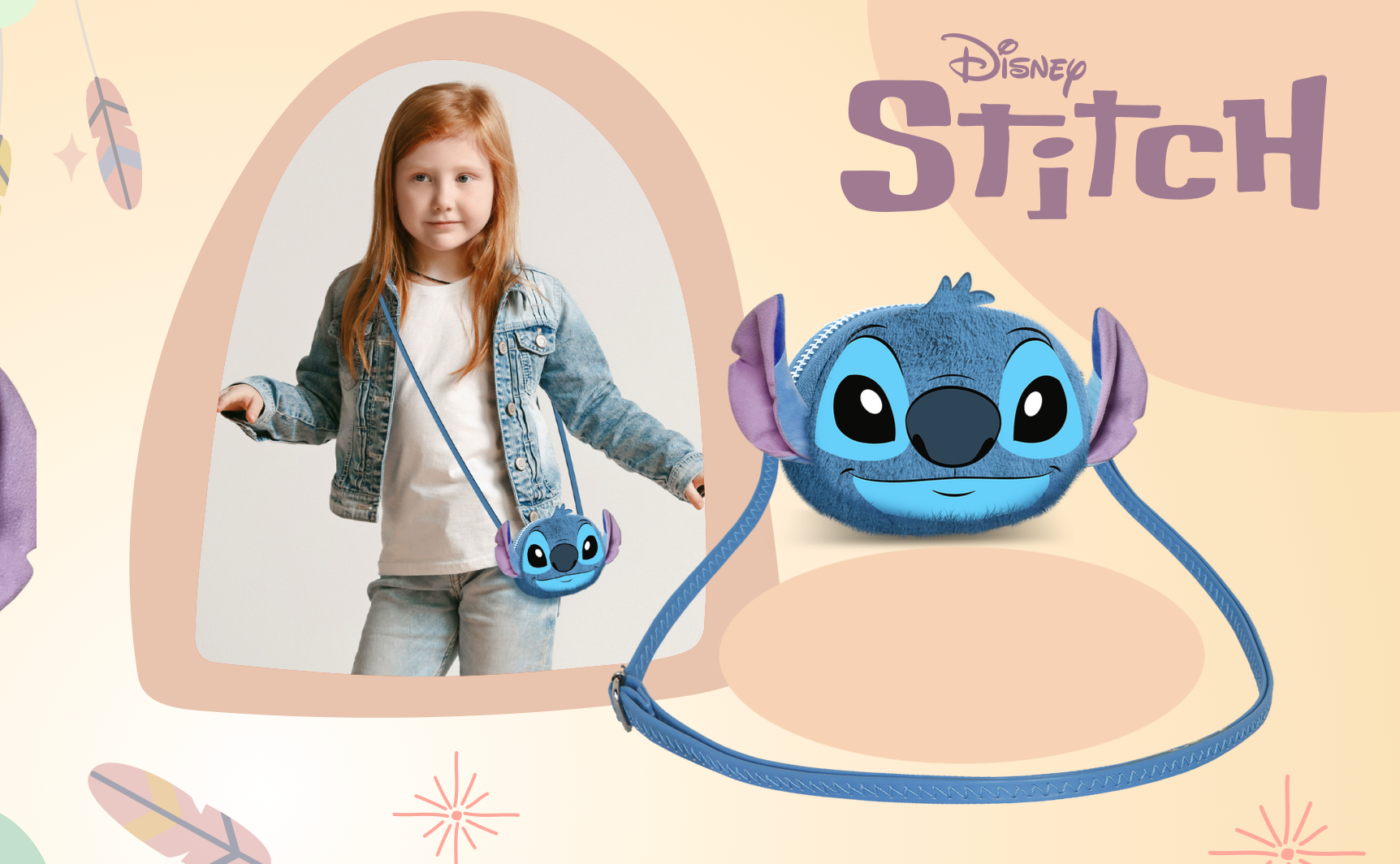 STITCH - Love - Mini Fur Heady Shoulder Bag '20x15x6cm'