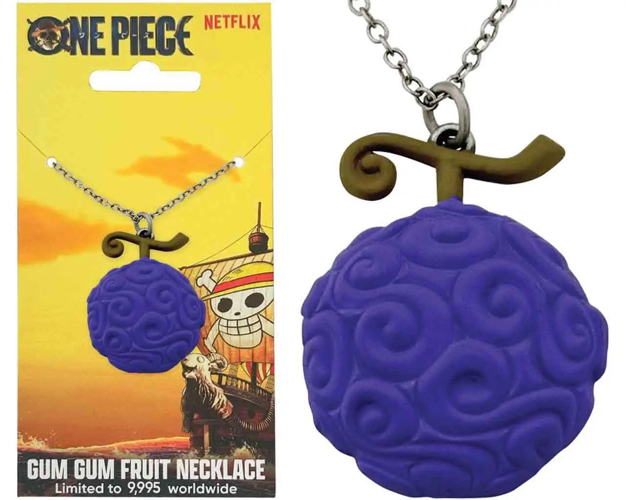 ONE PIECE - GUM GUM FRUIT NECKLACE LIMITED EDITION