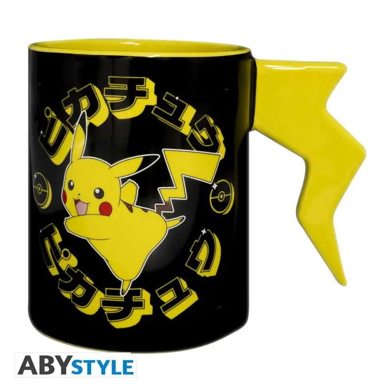 POKEMON PIKACHU LIGHTENING BOLT 3D MUG