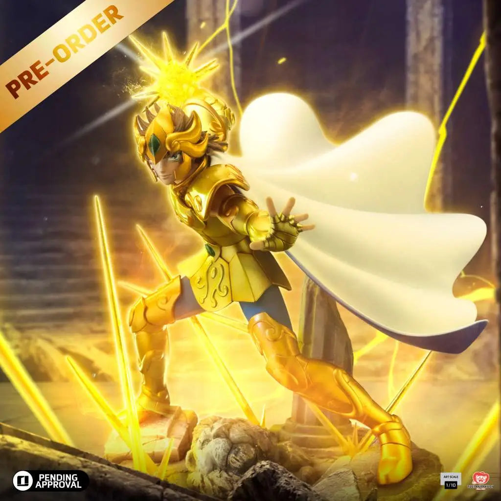 SAINT SEIYA LEO AIOLIA 1/10 STATUE