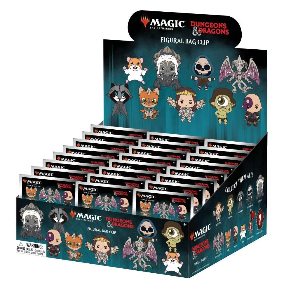 MAGIC THE GATHERING BAG CLIP BLIND BOX DISPLAY (24)