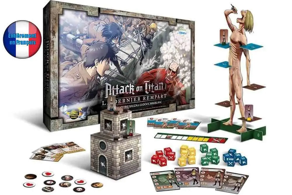 ATTACK ON TITAN LE DERNIER REMPART - FRENCH EDITION