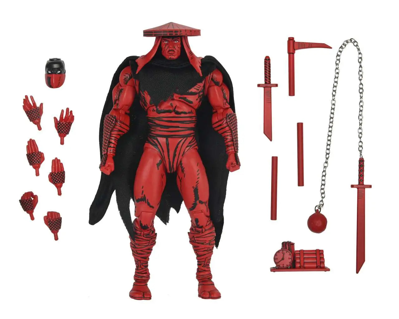 TMNT MIRAGE RED & BLACK FOOT ASSASSIN AF