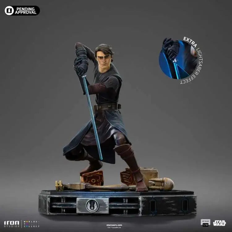 STAR WARS CLONE WARS ANAKIN SKYWALKER 1/10 STATUE