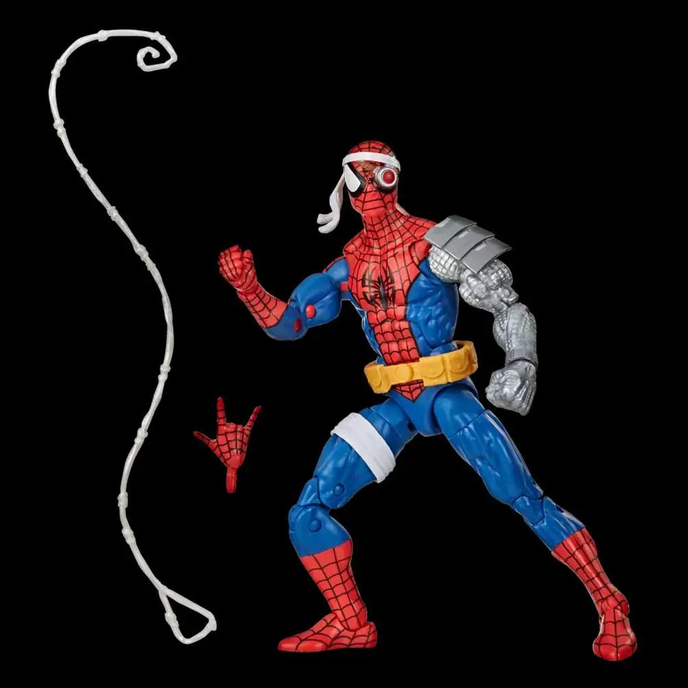 MARVEL LEGENDS VINTAGE SPIDER-MAN CYBORG SPIDER-MAN ACTION FIGURE