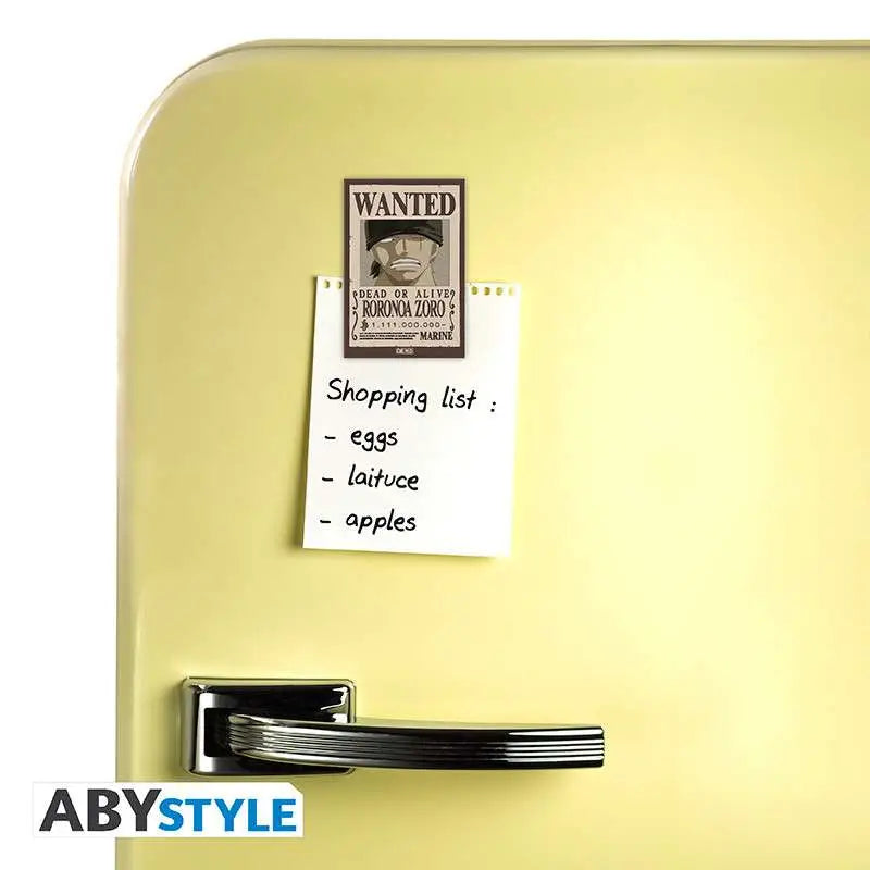 ONE PIECE WANTED ZORO STANDARD MAGNET