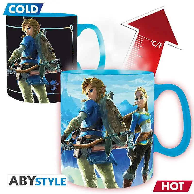 THE LEGEND OF ZELDA HEAT CHANGE MUG