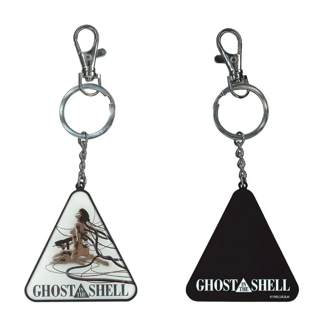 GHOST IN THE SHELL RESTING MOTOKO METAL KEYCHAIN