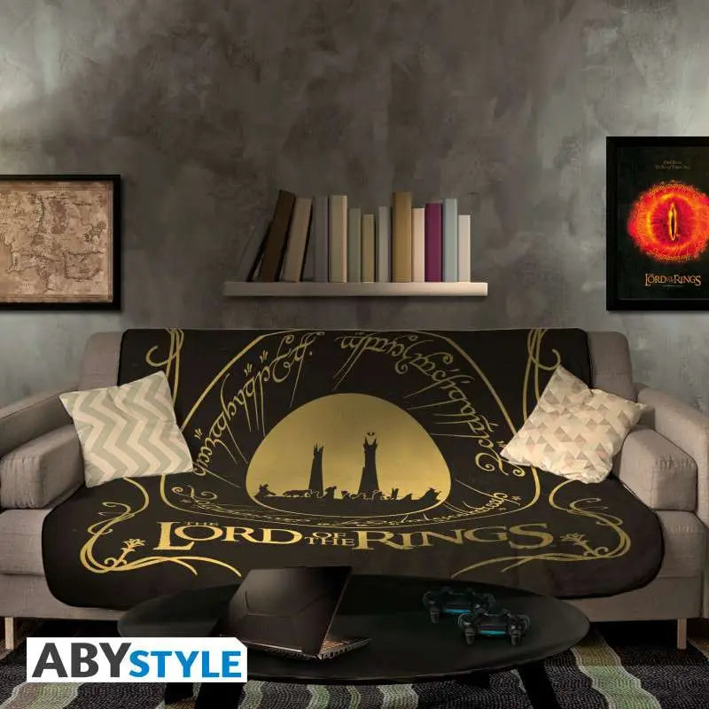 LORD OF THE RINGS THE FELLOWSHIP OF THE RING BLANKET