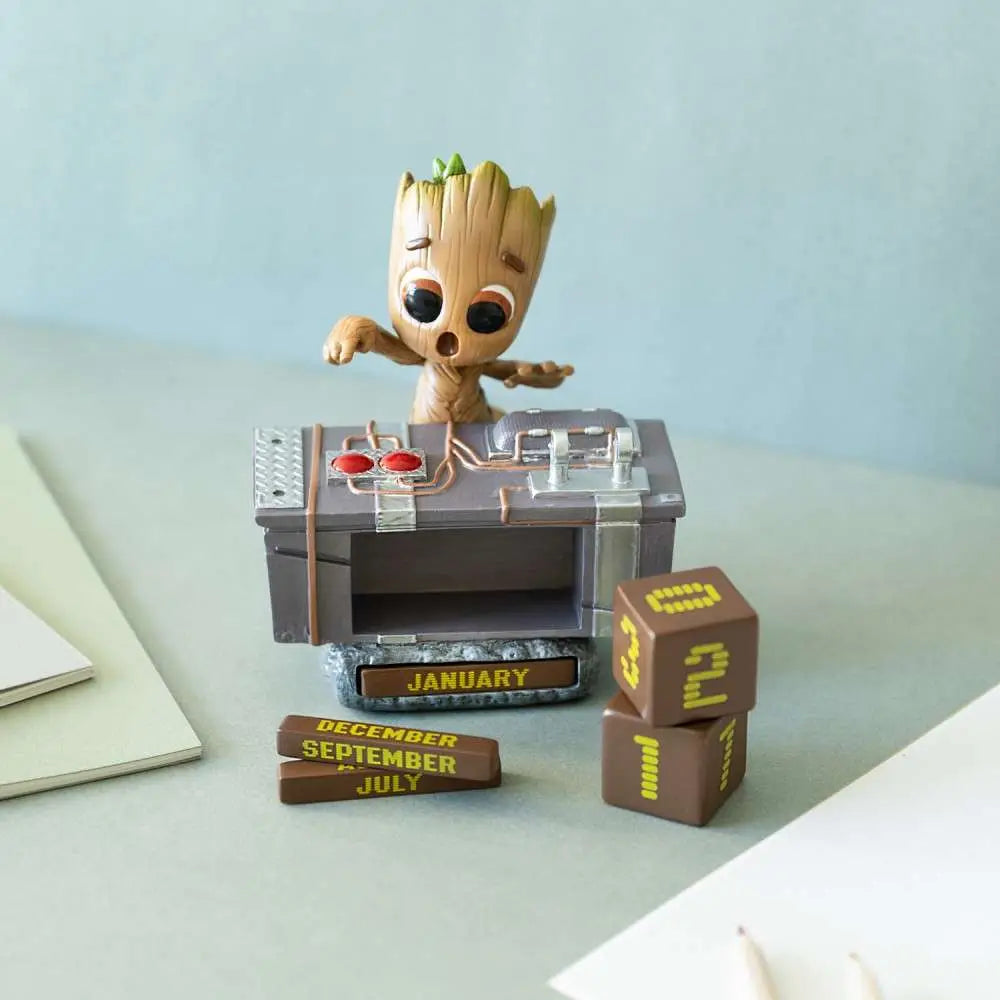MARVEL I AM GROOT 3D PERPETUAL CALENDAR