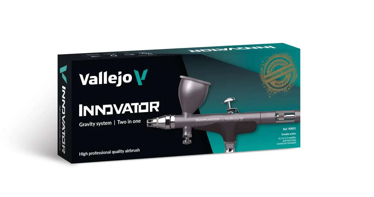 AIRBRUSH INNOVATOR BY VALLEJO 2 IN 1