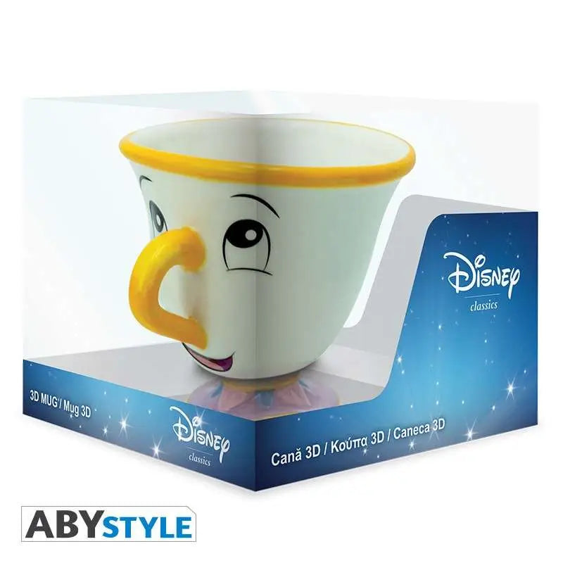 DISNEY BEAUTY & THE BEAST CHIP 3D MUG