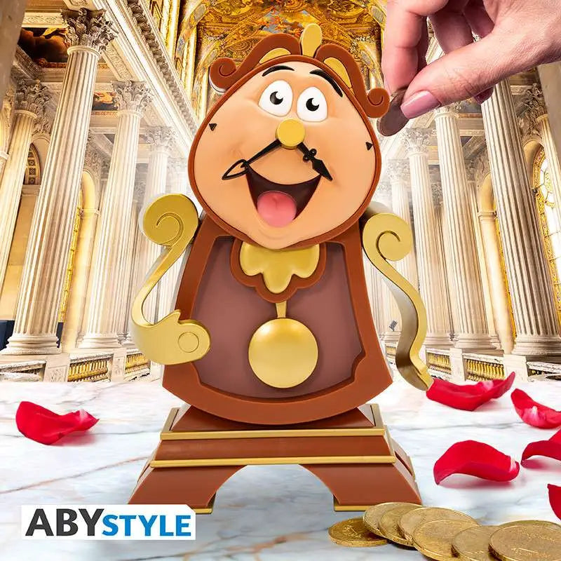 DISNEY BEAUTY & THE BEAST COGSWORTH MONEY BANK