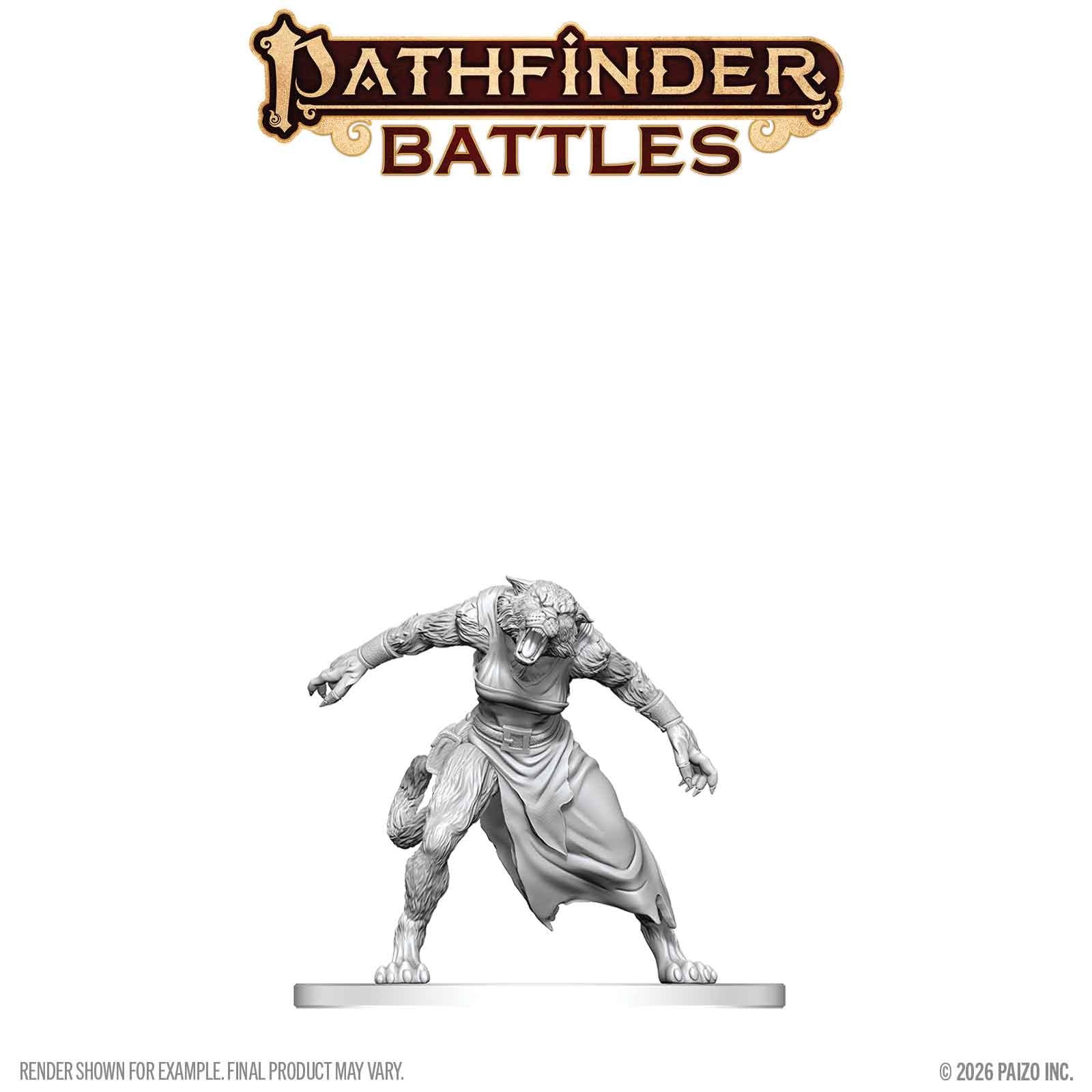 PATHFINDER BATTLES DEEP CUTS WERETIGER