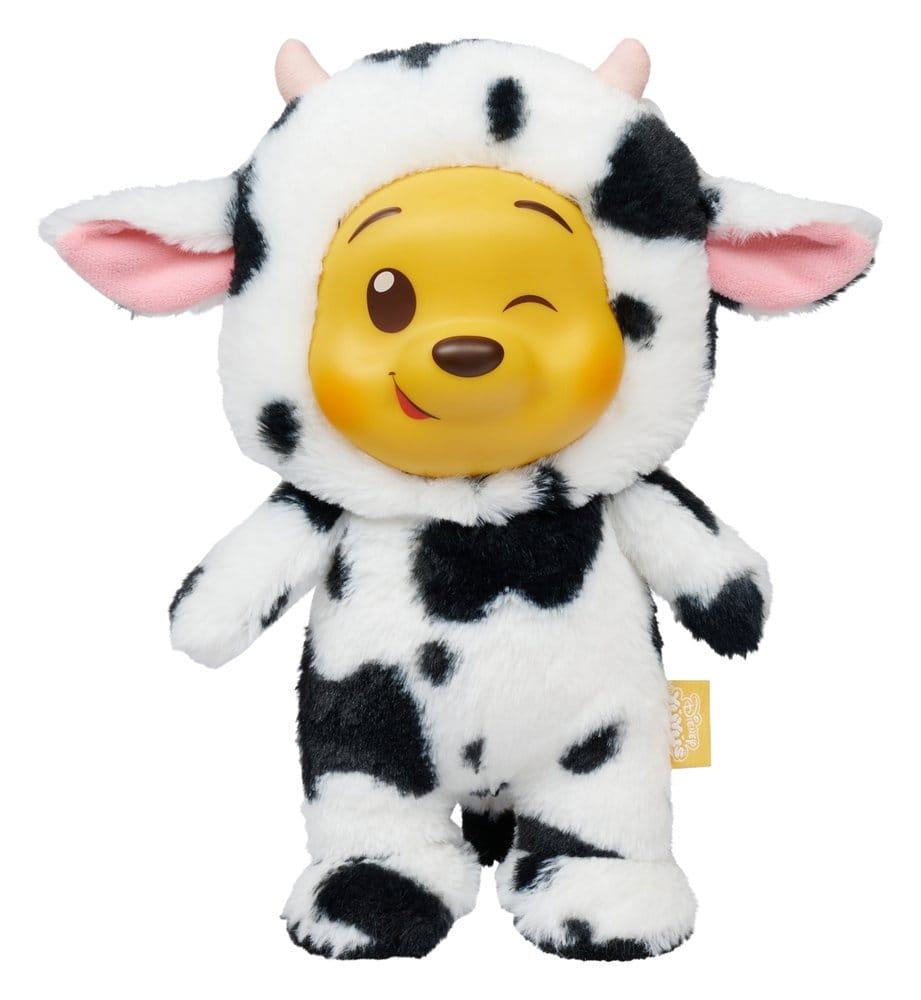 DISNEY YUYUS WINNIE THE POOH COW PELUCHE