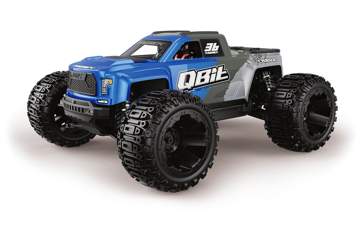 Qbit MT 1/16th Monster Truck - Blue