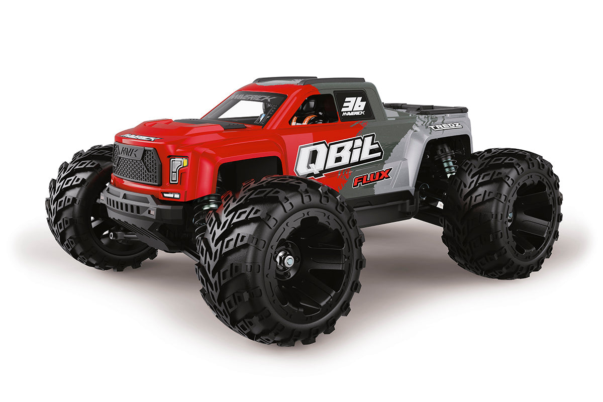Qbit MT Flux 1/16th Monster Truck - Red