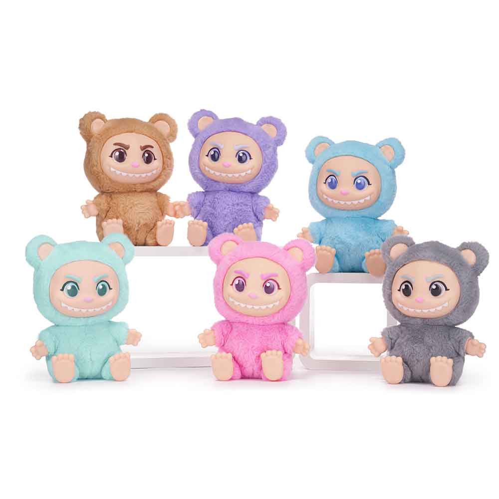 KAWAII - Onikuma - Assortment of 6 Plushs 6 Models - 24cm