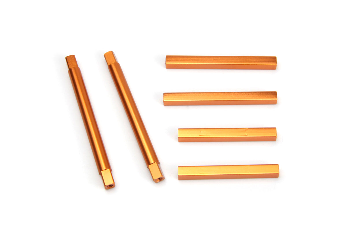 Aluminum Chassis Brace Set (Orange)