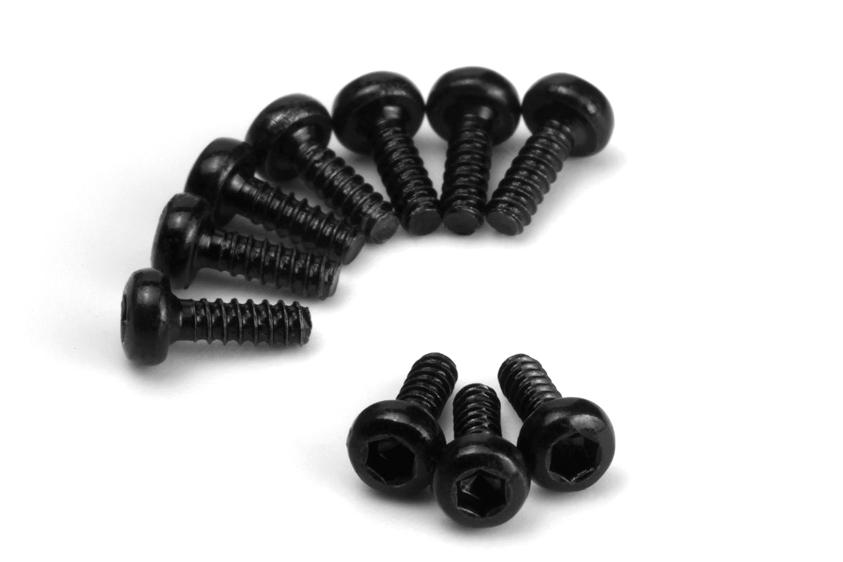 TP. Button Head Screw M1.7x5mm (Hex Socket/10pcs)