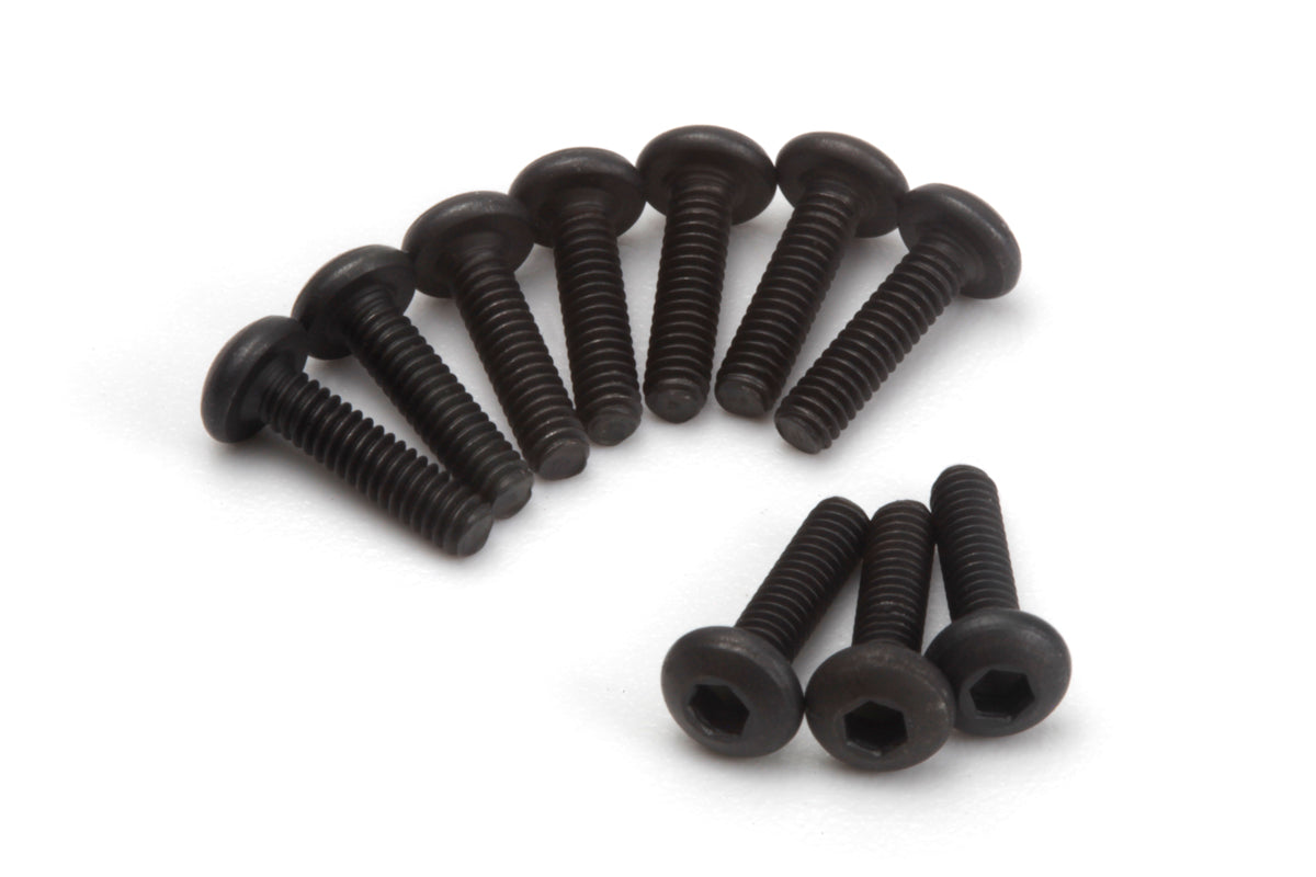 Button Head Screw M2x8mm (Hex Socket/10pcs)