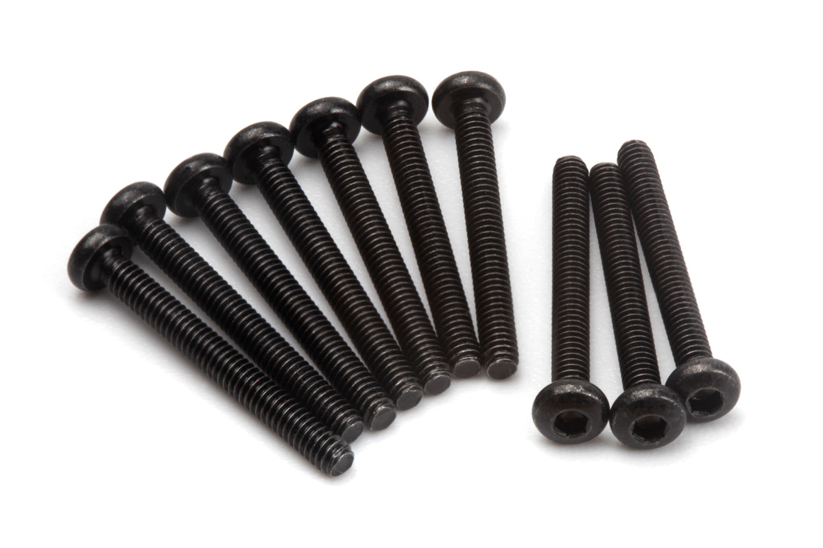 Button Head Screw M2x18mm (Hex Socket/10pcs)