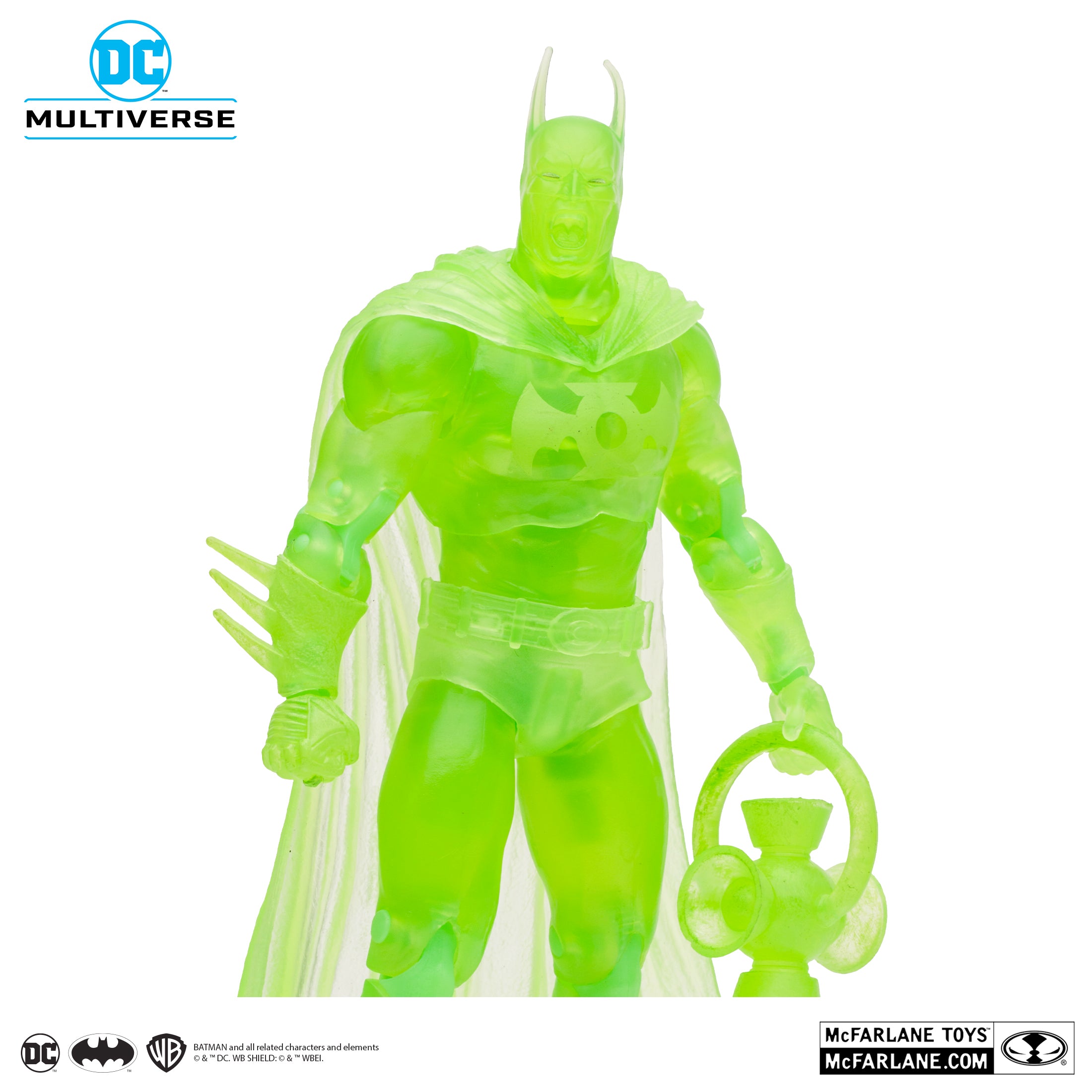 DC McFarlane Collector Edition Batman as Green Lantern Chase 22 Platinum Edition