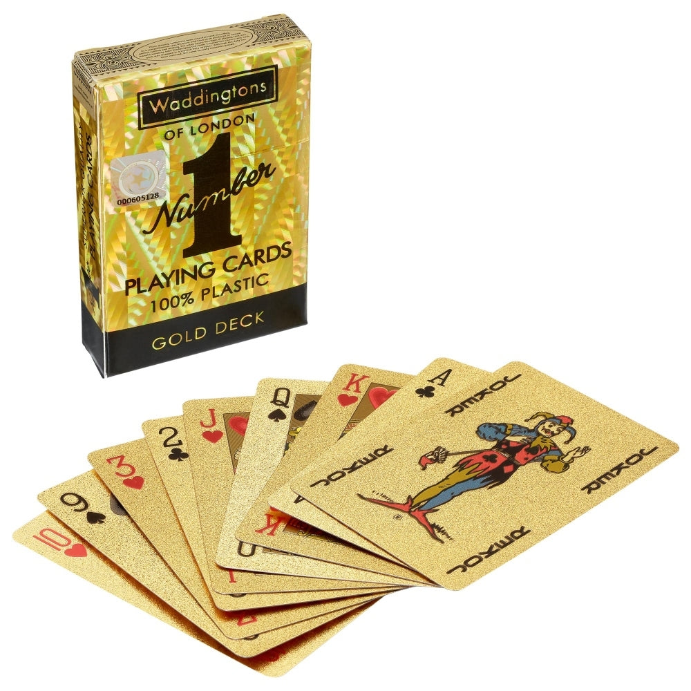 Winning Moves Gold - Waddingtons No.1 Playing Cards