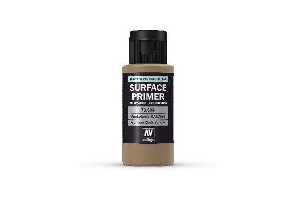 Surface primer German dark yellow RAL7028 60ml
