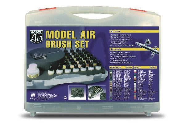 Model Air basics color set 29x17ml + airbrush