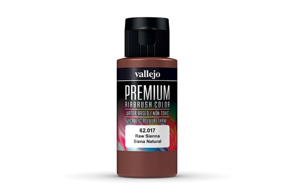 Premium color raw sienna 60ml