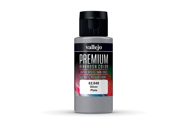 Premium color silver 60ml