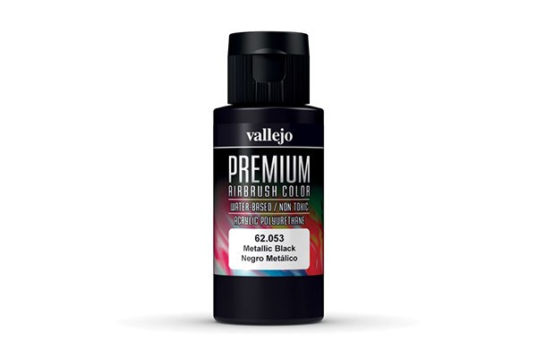 Premium color metallic black 60ml