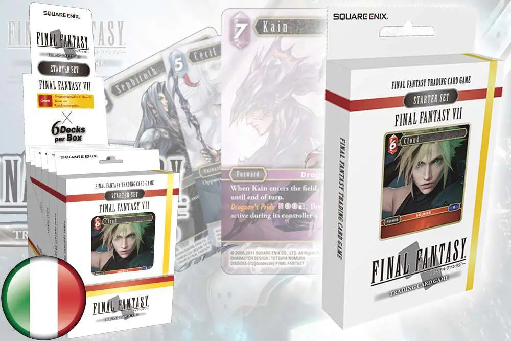 FFTCG OPUS 1 FINAL FANTASY VII DECK (6)