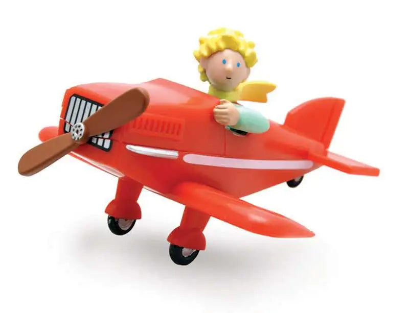 LITTLE PRINCE IN HIS PLANE FIGURE