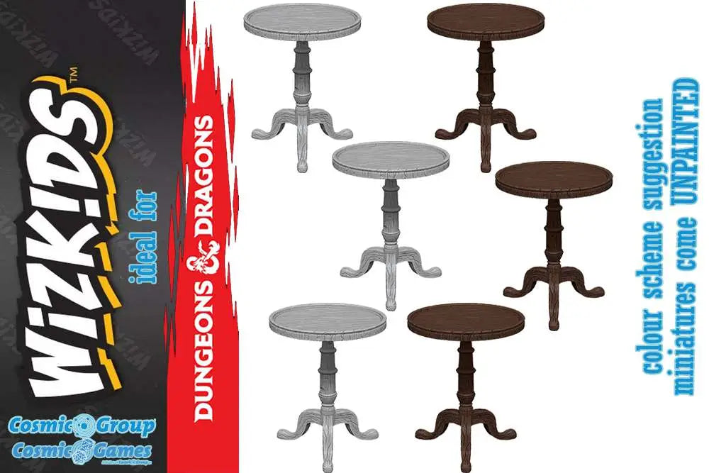 WIZKIDS UM SMALL ROUND TABLES