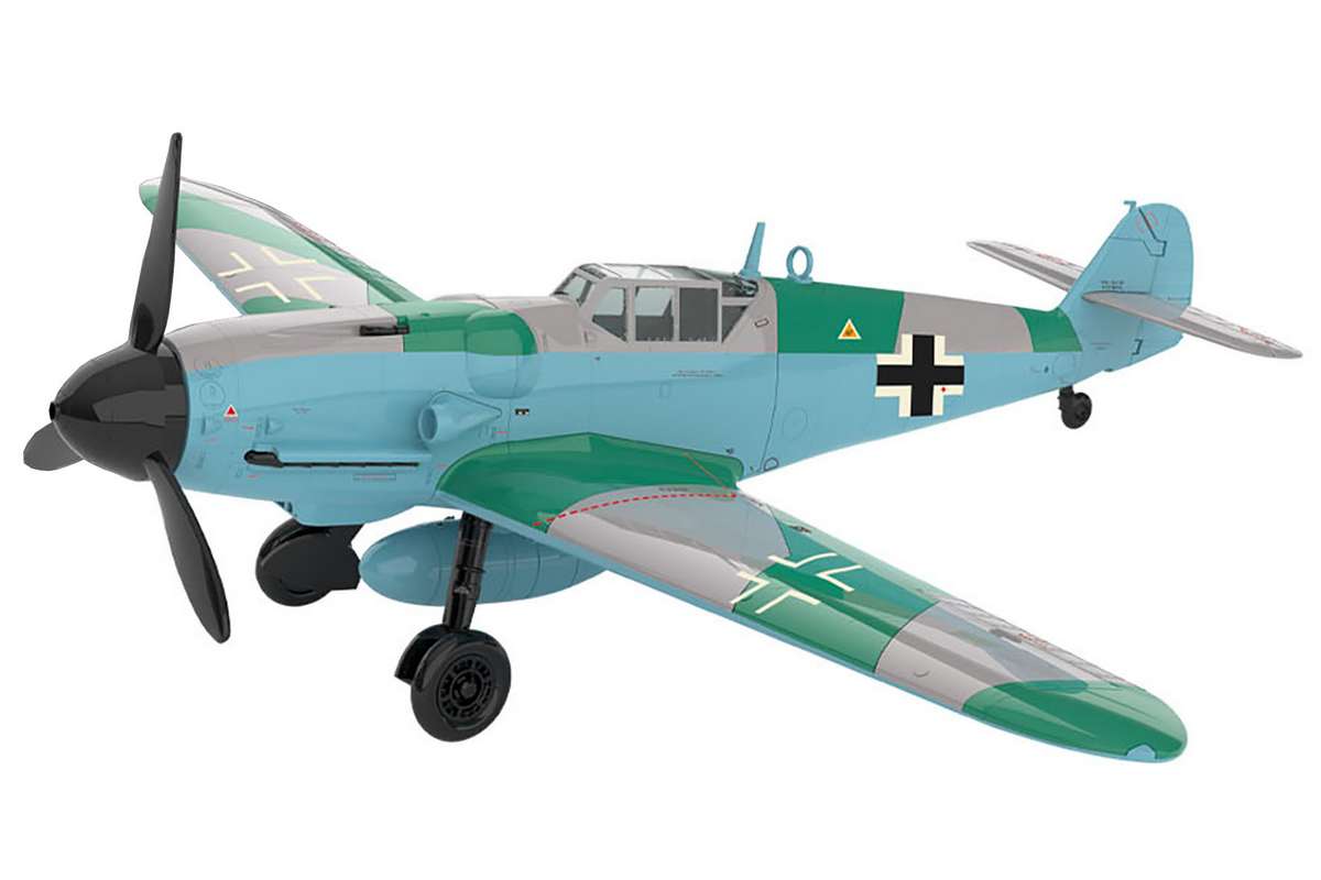 Messerschmitt Bf109G-6 1:32, easy click
