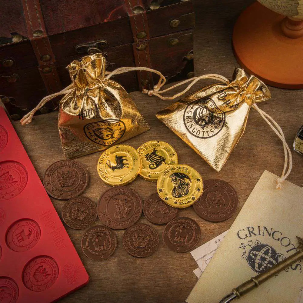 HP GRINGOTTS CHOCOLATE COIN MOLD SET
