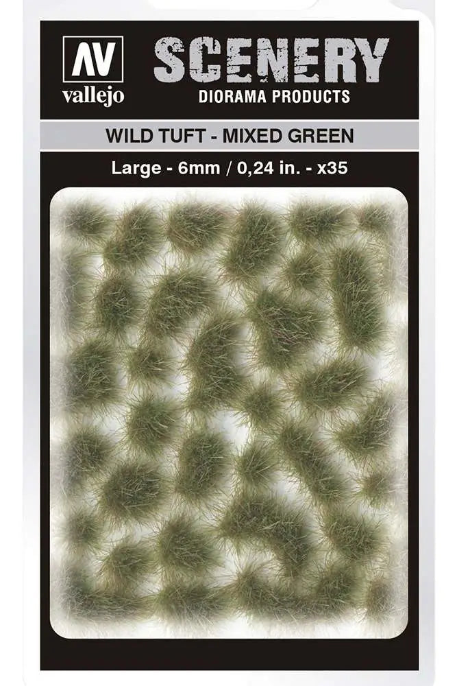 TUFT WILD SC416 MIXED GREEN LARGE
