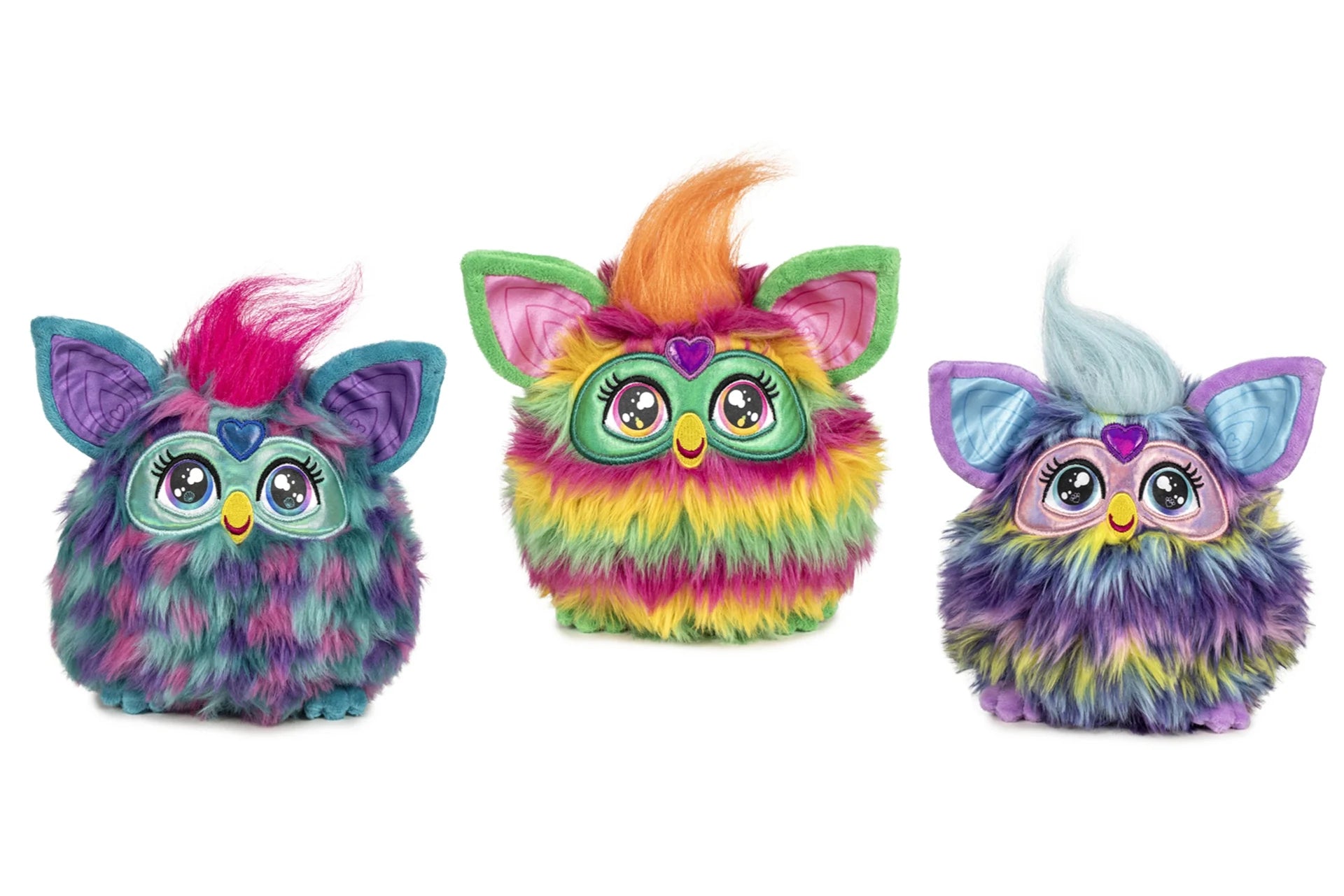 FURBY - Assortment of 3 Plushs - 3 Models - 20cm