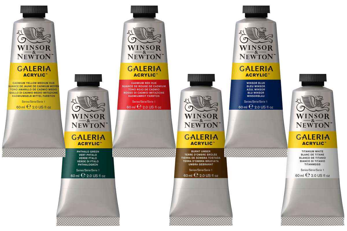 Galeria acrylic set 6x60ml