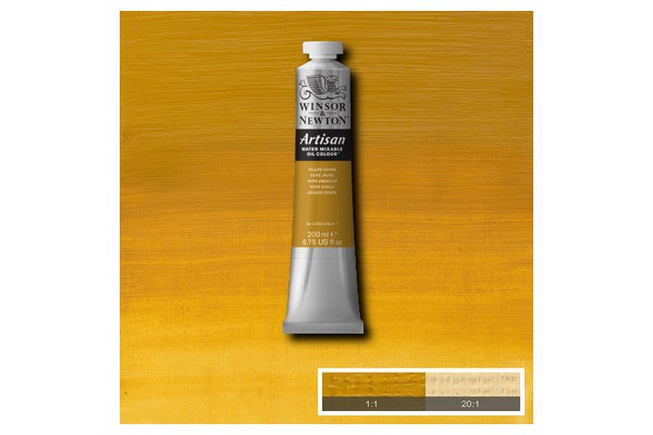 Artisan water mix oil 200ml yellow ochre 744