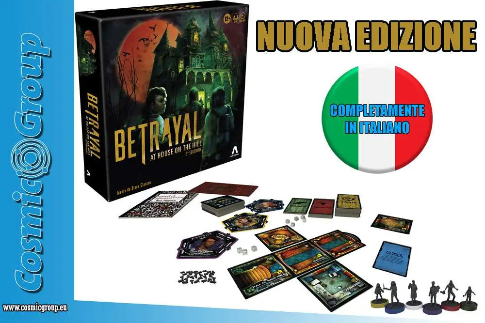BETRAYAL AT HOUSE ON THE HILL ITALIANO