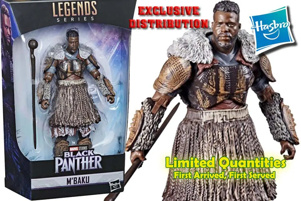 MARVEL LEGENDS BLP MBAKU EXLUSIVE AF