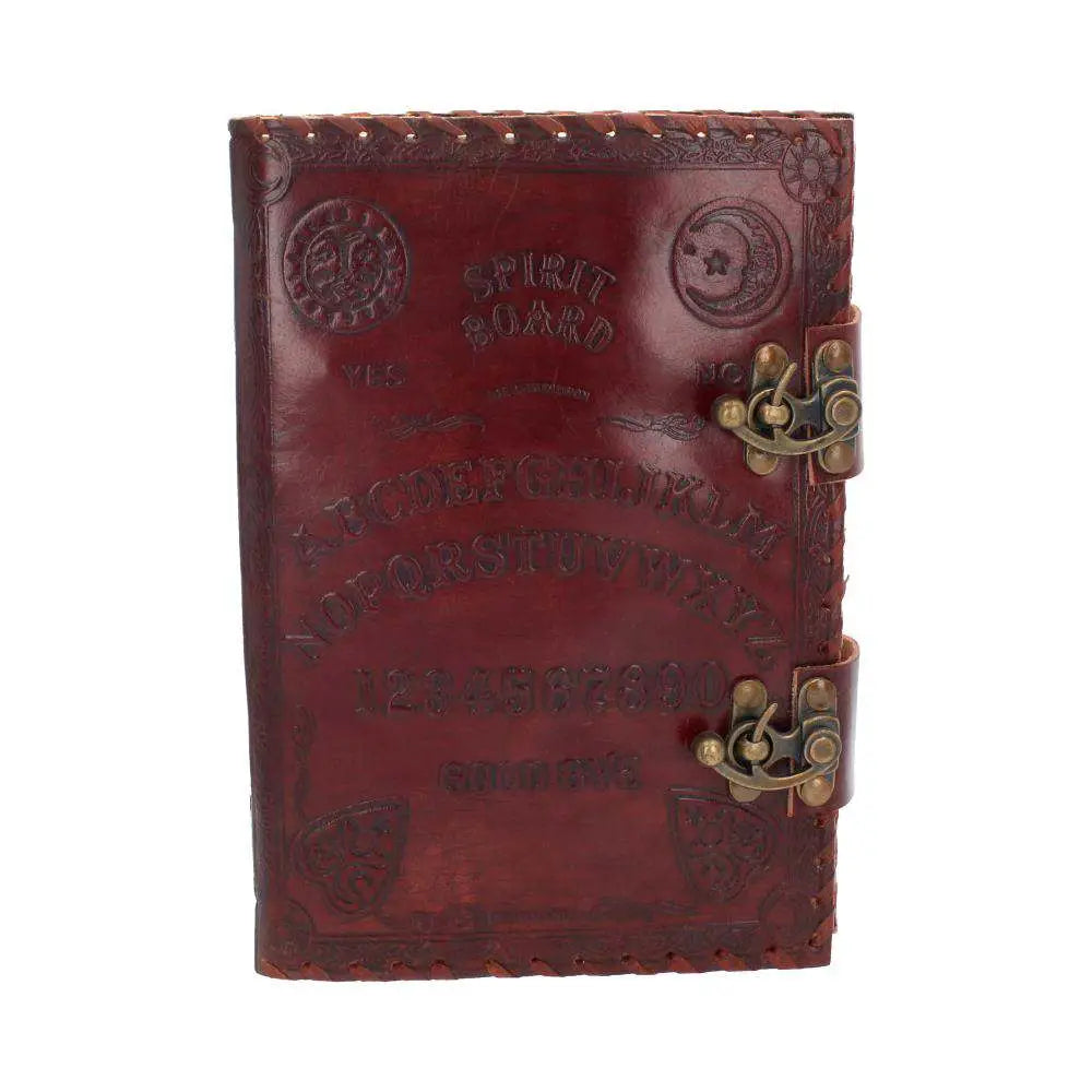 LEATHER DIARY EMBOS SPIRIT BOARD & LOCK