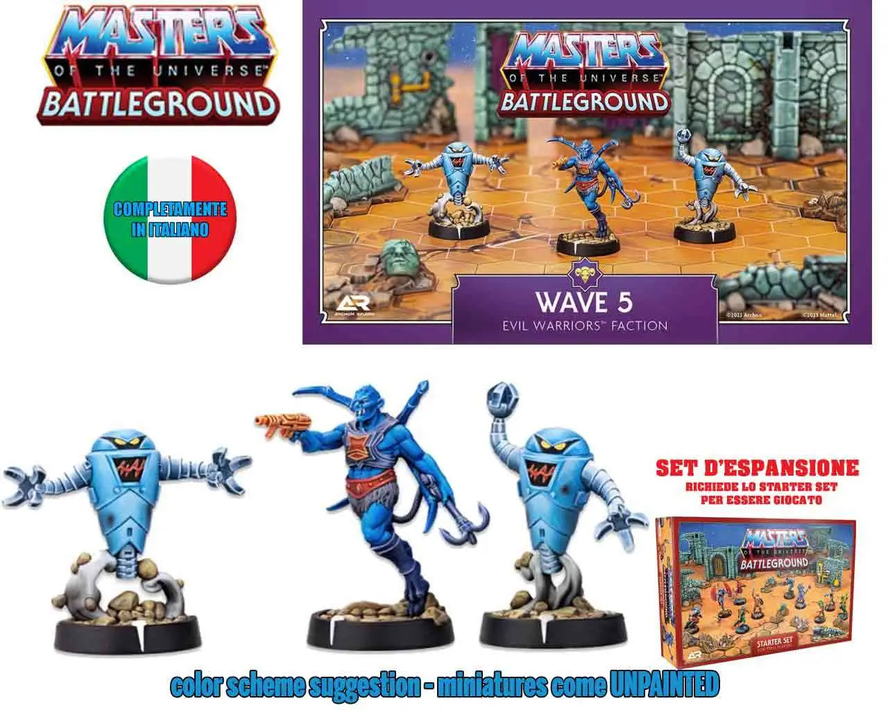 MotU:Battleground - Wave 5 - Evil Warriors Faction - EDIZIONE ITALIANA
