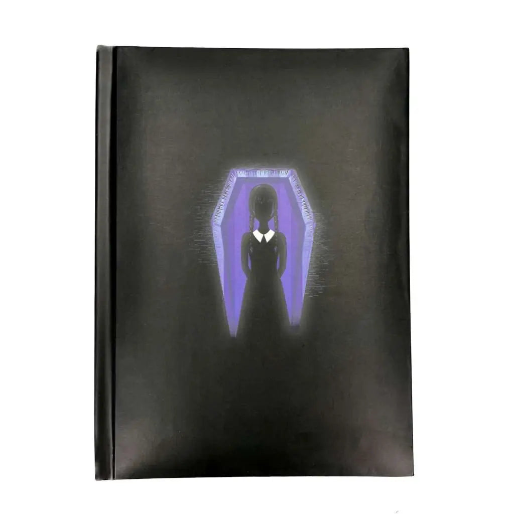 WEDNESDAY DARK SIDE NOTEBOOK WITH LIGHT