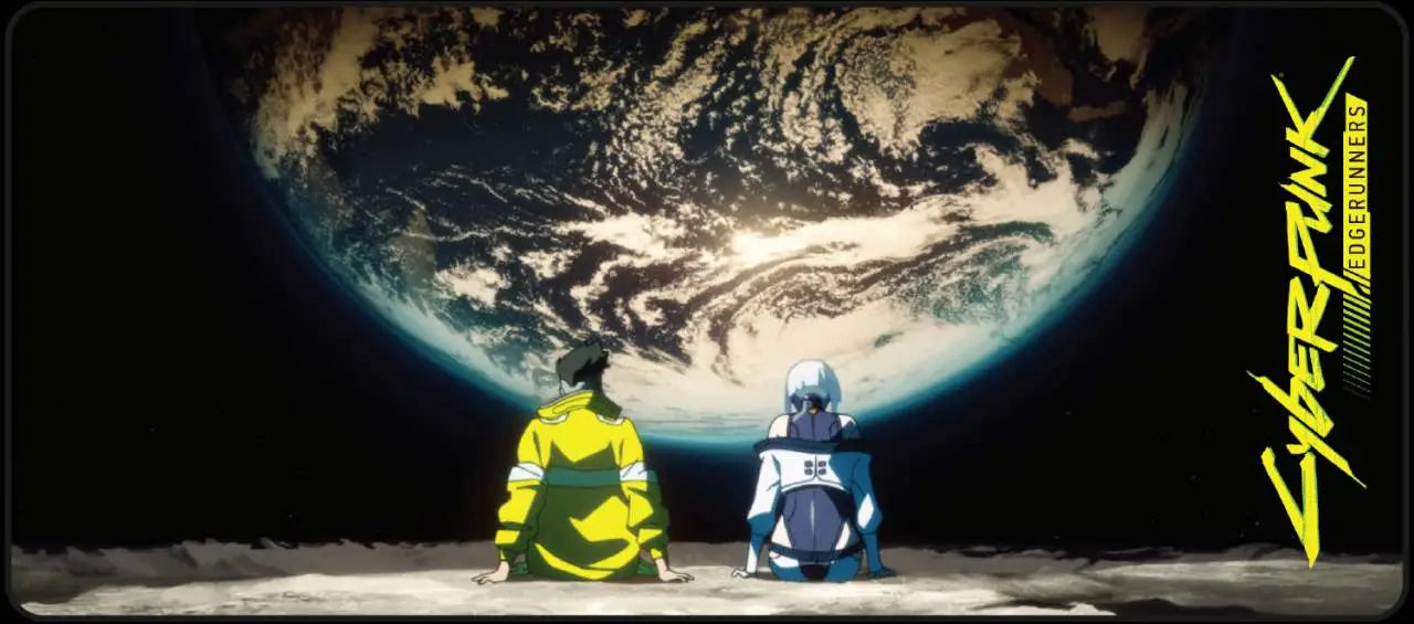 CYBERPUNK EDGERUNNERS MOON MOUSEMAT