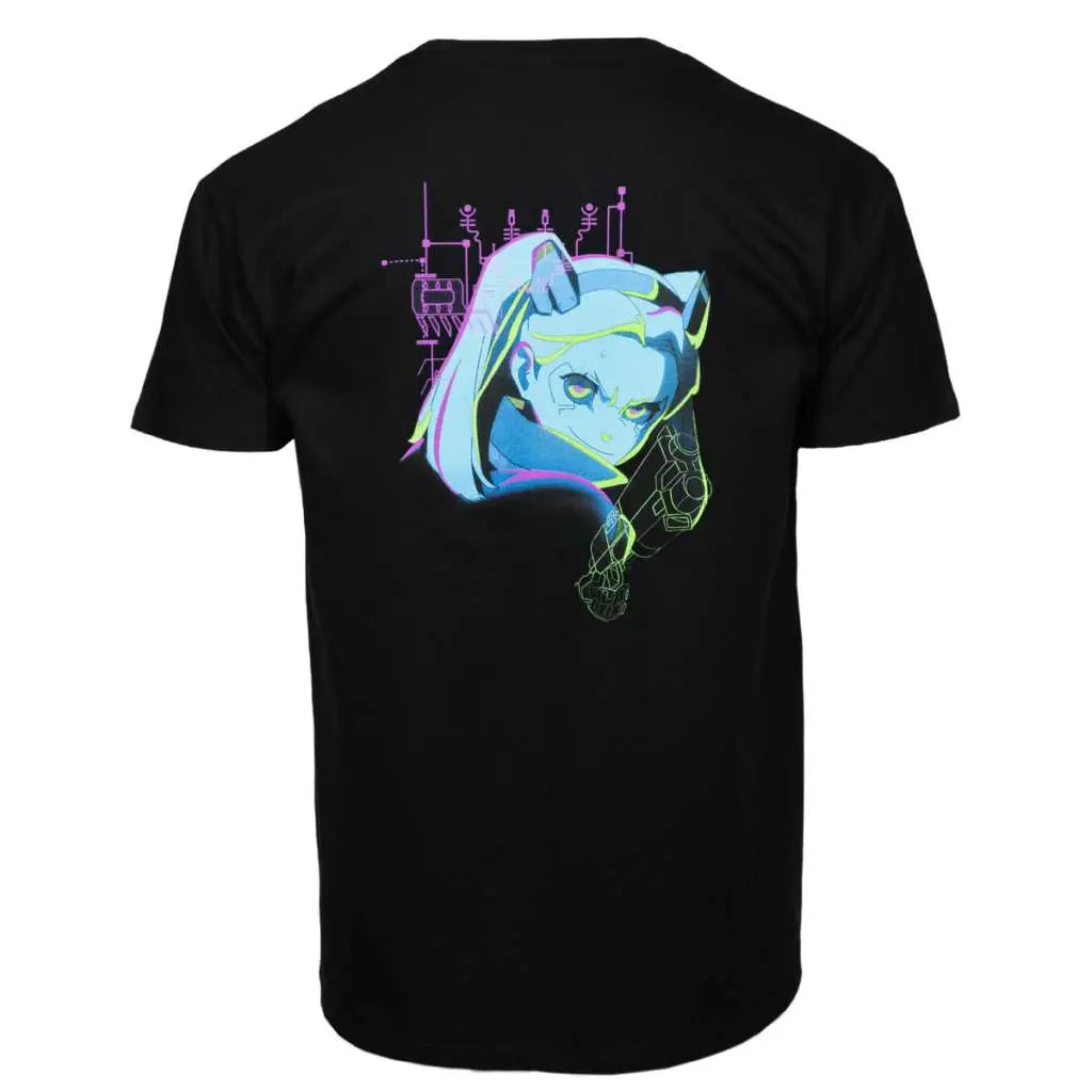 CYBERPUNK EDGERUNNERS NEON REBECCA T/S XXL